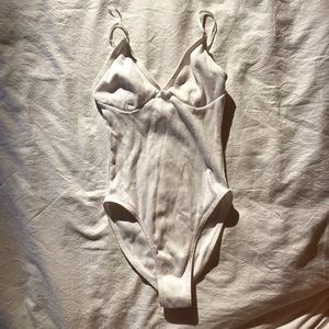 American apparel white bodysuit